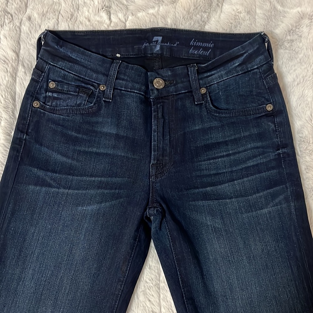 7 For all Mankind. Kimmie bootcut jeans. Excellent condition!